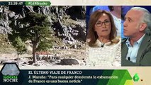 Eduardo Inda opina en La Sexta Noche sobre la exhumación de Franco