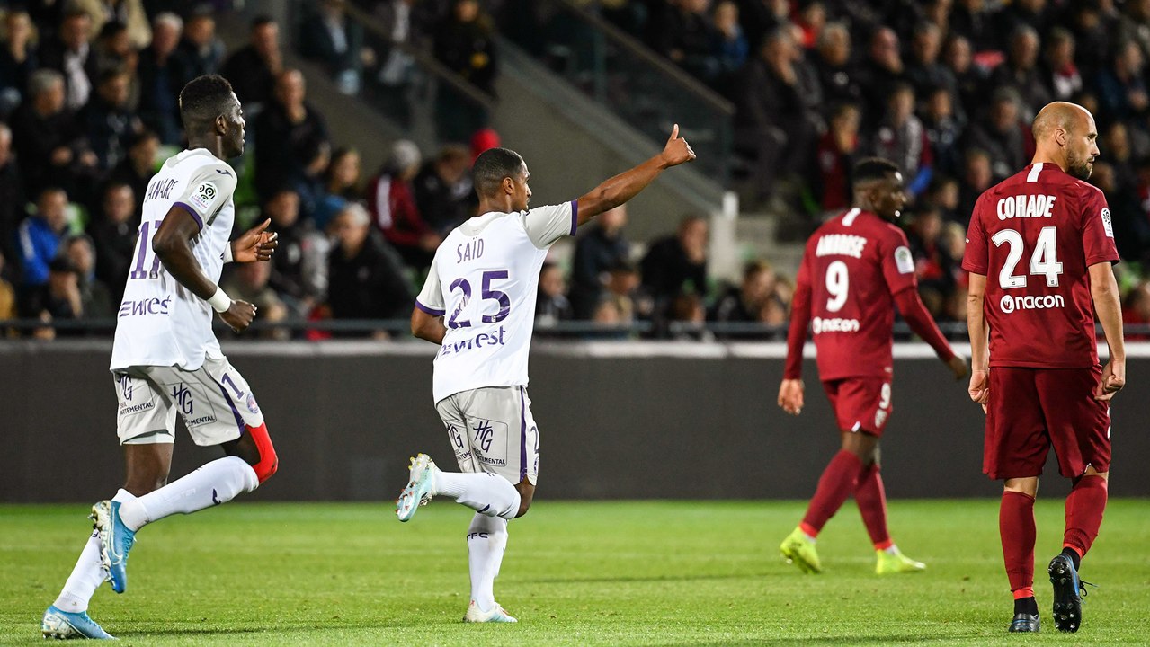 Le premier but de Wesley Saïd sous le maillot violet, à Metz