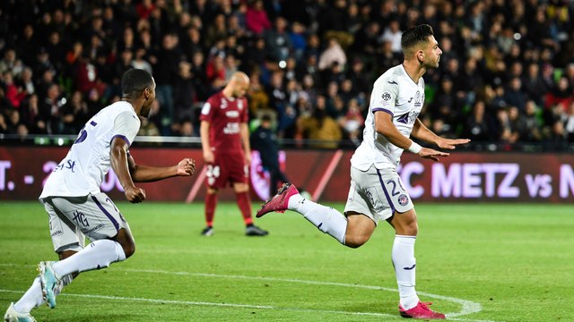 L'égalisation d'Efthymios Koulouris dans les arrêts de jeu à Metz/TFC