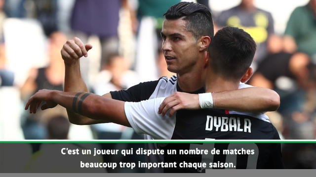 6e j. - Sarri ravi de la forme du trio Dybala/Higuain/Ronaldo