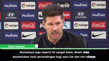 Detail akan menentukan hasil Derby Madrid - Simeone