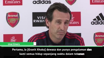 Emery mengangkat Xhaka sebagai kapten permanen
