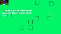 The Millionaire Real Estate Investor  Best Sellers Rank : #4