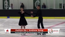 2019 Fall Competitive Invitational - Pre-Novice Pattern Dance -  Okotoks, Gold Arena