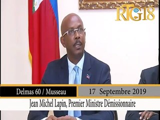 Jean Michel Lapin premye minis demisyonè a anonse gazolin lan ap disponib nan tout ponp gaz