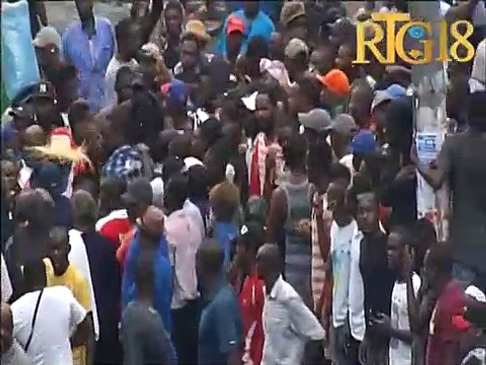 Manifestation de l'opposition