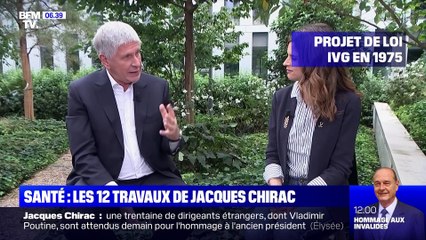 Santé: les 12 travaux de Jacques Chirac - 29/09