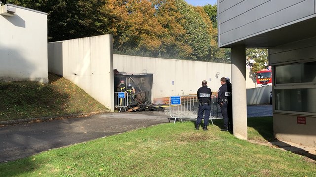 Le feu dans un local situé dans l’enceinte de l’IUT