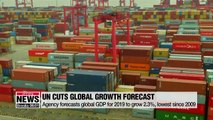 UN forecasts lowest global GDP growth since financial crisis