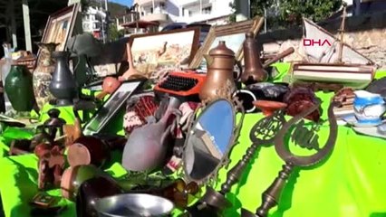 Muğla datça bit pazarı'nda zamana yolculuk yapılıyor