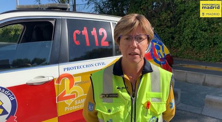 Supervisora de SAMUR-PC detalla la asistencia a heridos de accidente