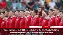 Fast Match Report - Australia v Wales