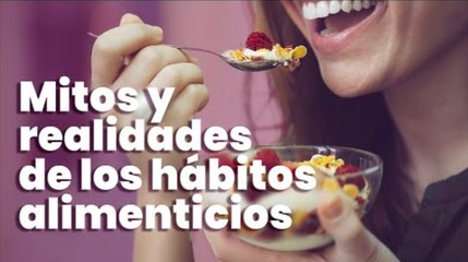 Comer seis veces al día es un pésimo hábito alimenticio según el Dr. Carlos Jaramillo