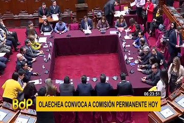 Comisión Permanente: ¿cuál es el papel del grupo convocado por Olaechea?