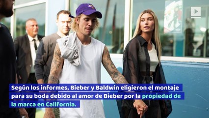 Justin Bieber y Hailey Baldwin se casan por segunda vez