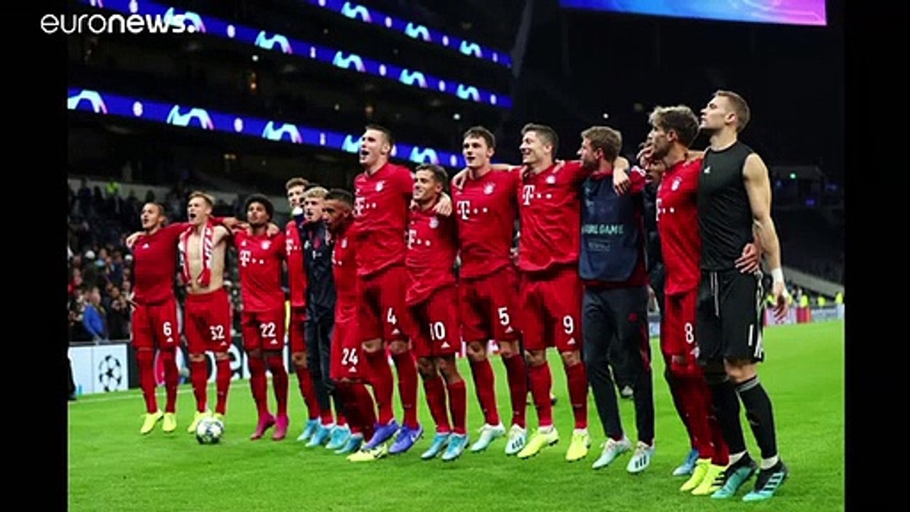 Champions league: fc bayern deklassiert tottenham - barca erwartet inter mailand