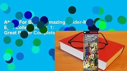About For Books  Amazing Spider-Man Epic Collection Vol. 1: Great Power Complete