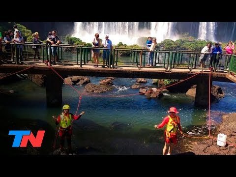 Las Cataratas del Iguazú, la Fontana Di Trevi de la Argentina: sacaron 90 kilos de monedas