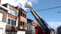 Mouscron : un incendie ravage une maison du centre-ville