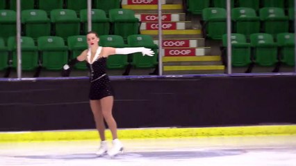 2019 Fall Competitive Invitational, Okotoks, Green Arena Pre-Novice Women Free Flt B