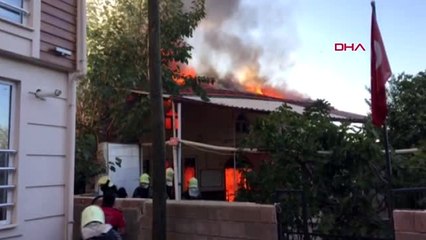 Denizli camideki yangın kontrol altına alındı