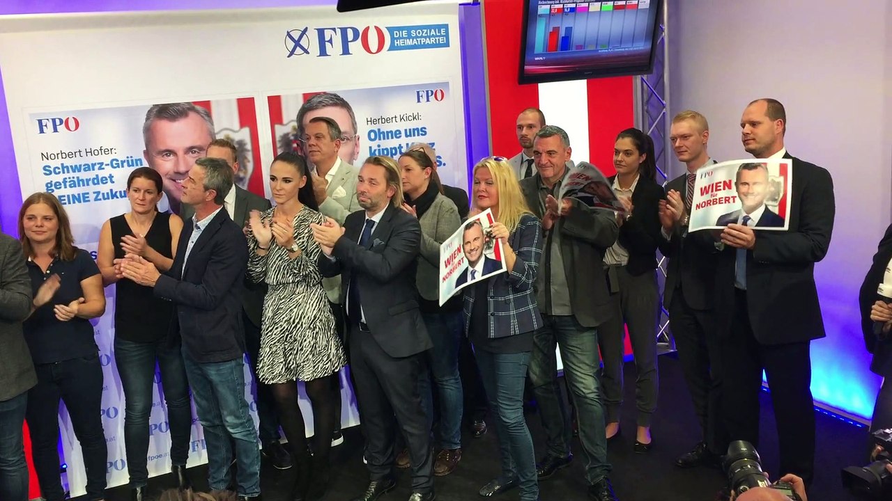Wenig Prominenz und Jubel bei FPÖ