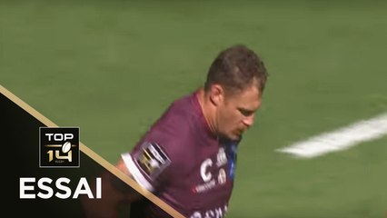 TOP 14 - Essai Scott HIGGINBOTHAM (UBB) - Montpellier - Bordeaux-Bègles - J5 - Saison 2019/2020