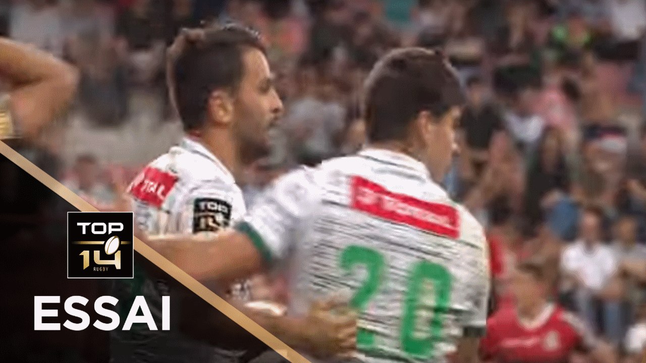 TOP 14 - Essai Charly MALIE (SP) - Toulouse - Pau - J5 - Saison 2019/2020