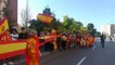 Concentración de catalanes a favor de las Fuerzas Armadas