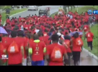 RTG - Le Président de la République et son épouse donnent le Coup d’envoi du Run In Masuhu