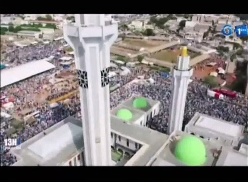 RTG - Le président du conseil islamique gabonais participe à l’inauguration de la nouvelle mosquée de Dakar