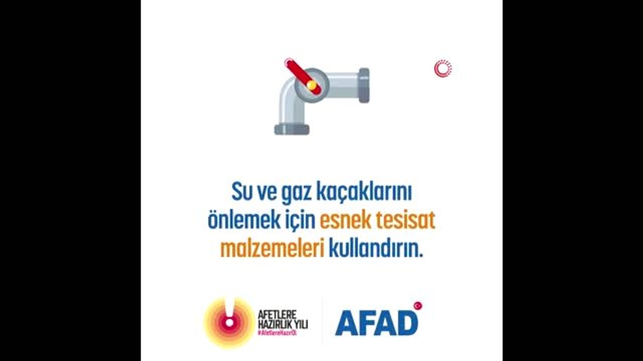 AFAD deprem sırasında ve sonrasında yapılması gerekenler için bilgilendirme videosu yayınladı