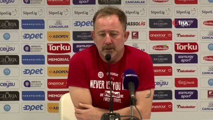 Sergen Yalçın: "Hak eden taraf Antalyaspor'du"