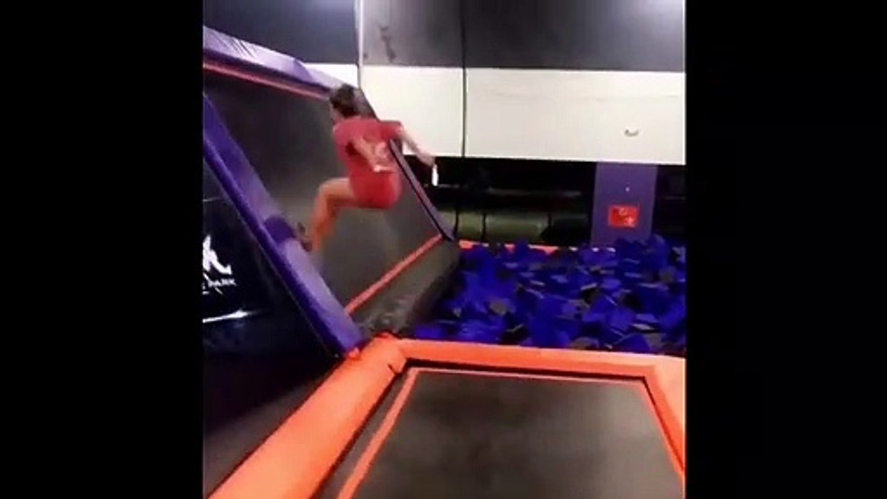 Doing Backflip For The First Time