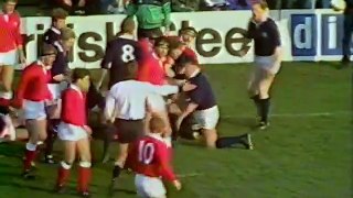 Rugby Union Five Nations 1991 - Scotland v Wales - Highlights