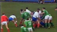 Rugby Union Five Nations 1991 - Ireland v France - Highlights