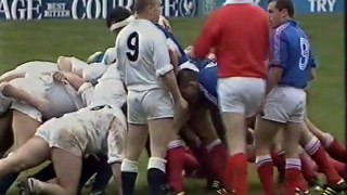 Rugby Union Five Nations 1991 - England v France - Highlights