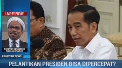 Perludem: Pelantikan Presiden Tidak Bisa Dipercepat