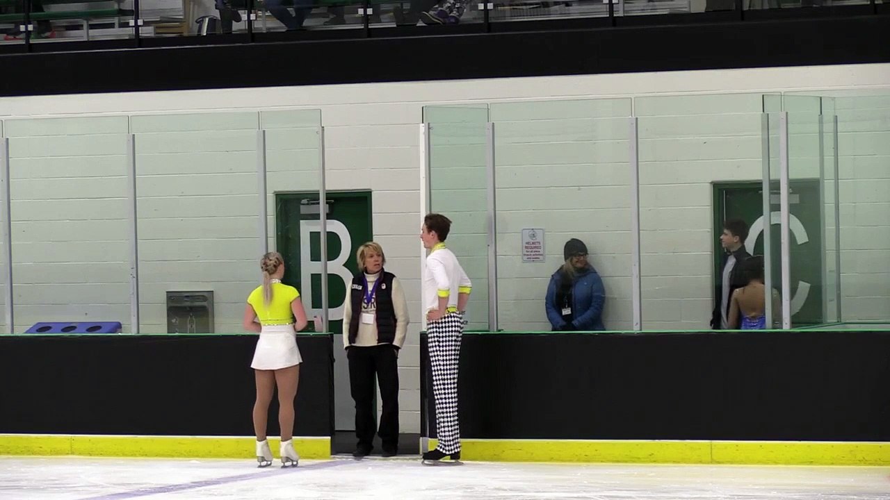 2019 Fall Competitive Invitationa - Junior Pair Free Program -  Okotoks, Gold Arena