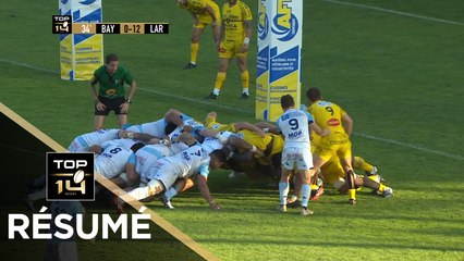 TOP 14 - Résumé Bayonne-La Rochelle: 23-22 - J05 - Saison 2019/2020