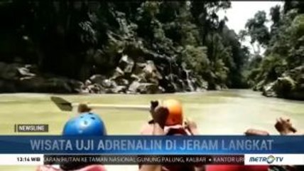 Pacu Adrenalin di Wisata Arung Jeram Langkat