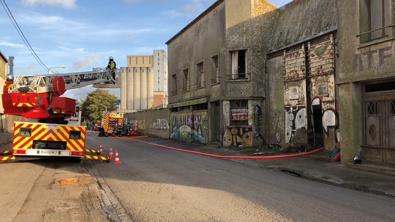Lorient. Incendie volontaire dans un bâtiment désaffecté