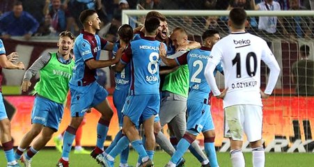 Beşiktaş, Trabzonspor'a 4-1 mağlup oldu!