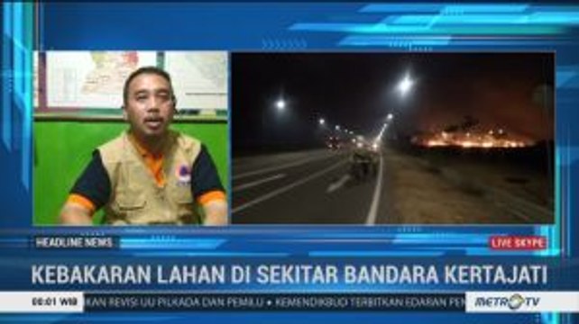 Kronologi Kebakaran Lahan di Sekitar Bandara Kertajati