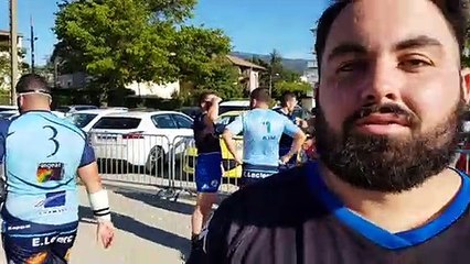 Donovan Gaillard (Vinay) après le deby face à Saint-Marcellin