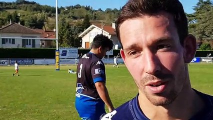 Willy Gonnet (Saint-Marcellin) après le  derby face à Vinay