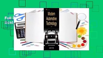 Full E-book  Modern Automotive Technology  Best Sellers Rank : #4