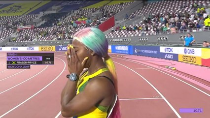 Doha 2019 : Shelly-Ann Fraser-Pryce championne du monde du 100 mètres