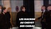 Le couple Macron au domicile de Jacques Chirac pour un dernier hommage