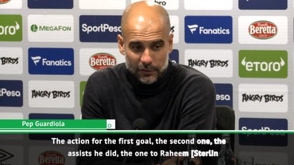 Guardiola is happy for 'outstanding' Mahrez